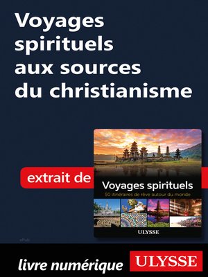 cover image of Voyages spirituels aux sources du christianisme